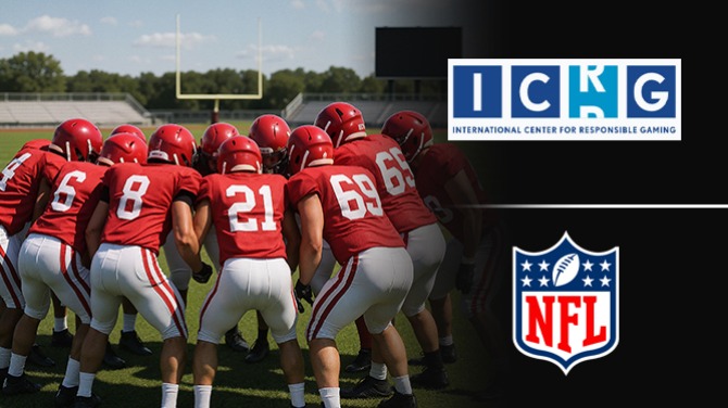 A NFL colabora com o ICRG para promover pesquisas sobre comportamento de jogo