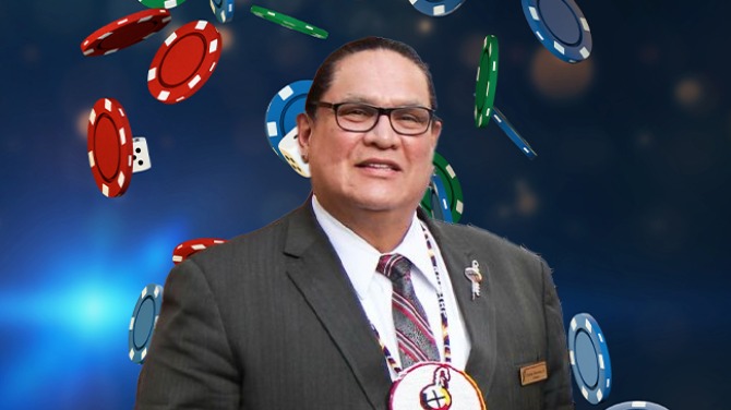 Ernie Stevens Jr foi reeleito para o 13º mandato como presidente da Indian Gaming Association