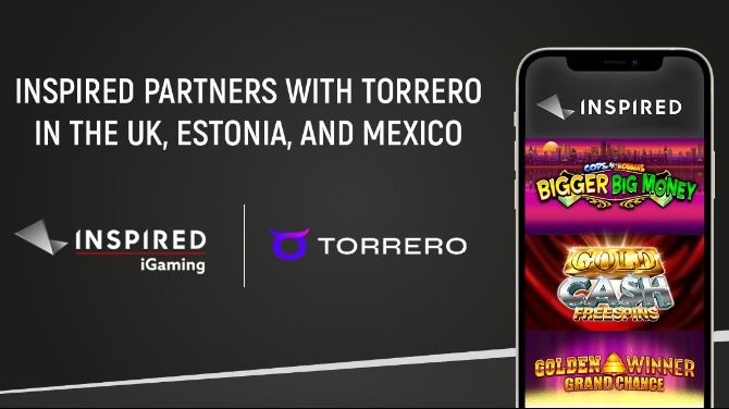 Inspired Entertainment anuncia parceria estratégica com Torrero