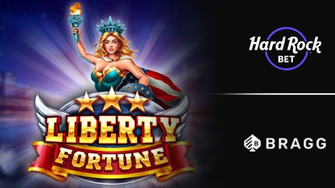 O Hard Rock Bet Casino e a Bragg Gaming lançam o título exclusivo de slot Liberty Fortune