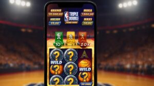 Caesars lança novo jogo de caça-níqueis com tema da NBA em plataformas digitais