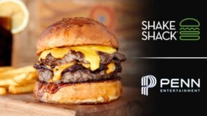 Shake Shack faz parceria com a Penn Entertainment para o lançamento de várias propriedades