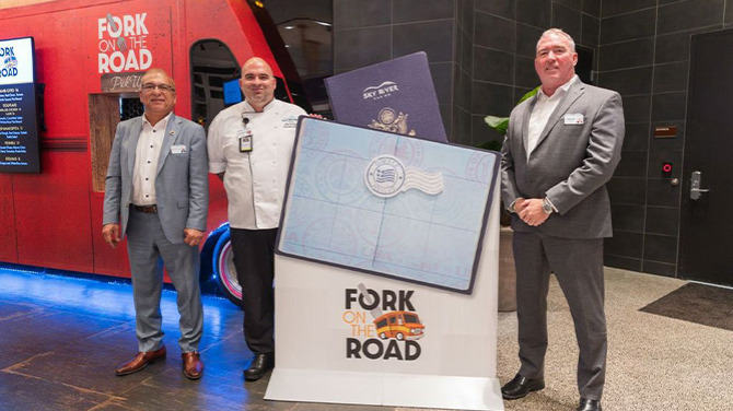 Sky River Casino lança o conceito de comida ‘Fork on the Road’