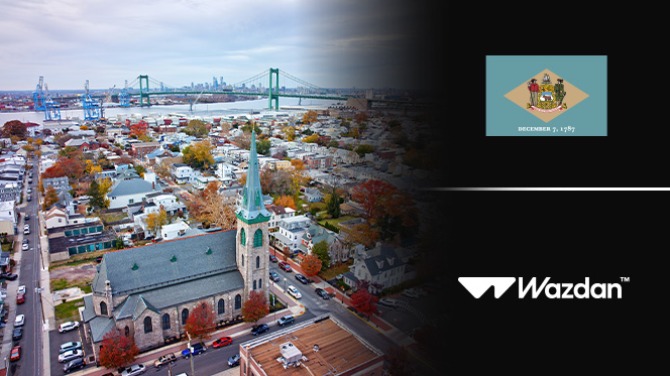 Wazdan expande presença nos EUA com parceria com a Loteria de Delaware