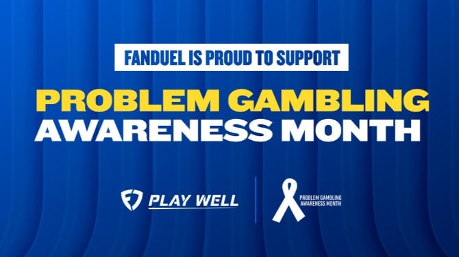 FanDuel lanza las iniciativas del Mes de Concientización sobre el Juego Problemático