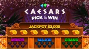 Caesars Pick & Win se lanza oficialmente en colaboración con Boom Entertainment