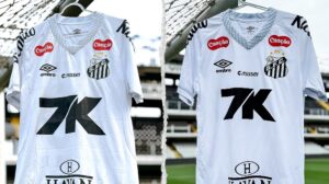 7K reduce el tamaño del logotipo en la camiseta de Santos tras la petición de los fanáticos