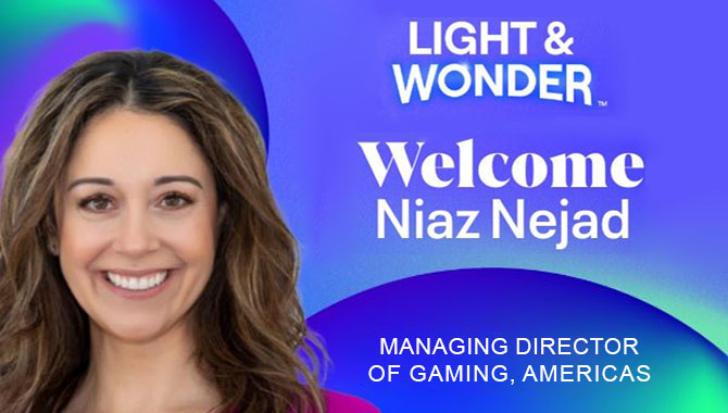Niaz Nejad es nombrado director general de juegos de Light & Wonder para las Américas
