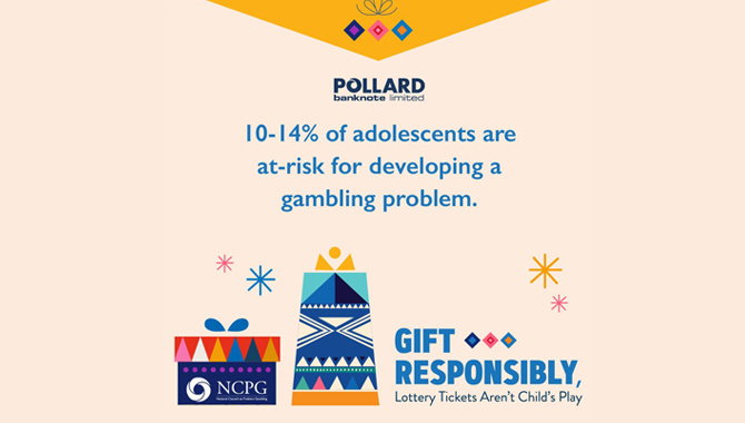 Pollard Banknote se une a la campaña Gift Responsibly 2023