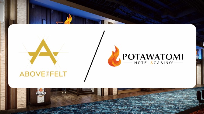 Above the Felt y Potawatomi Casino Hotel se asocian para la gran inauguración