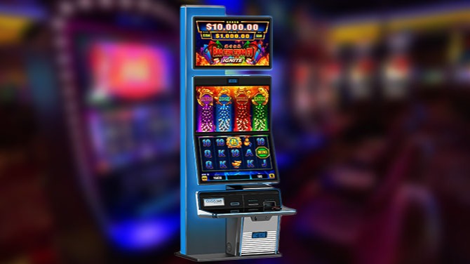 Aristocrat presentará el gabinete de doble pantalla The Baron en G2E 2024