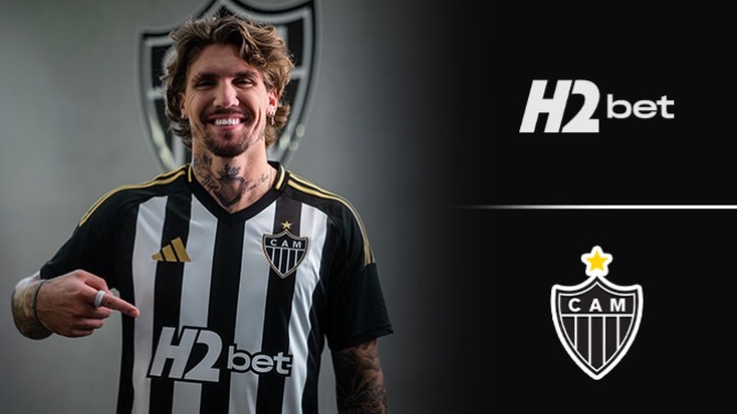 Atlético Mineiro y H2Bet presentan una campaña conjunta para promover las camisetas de 2025