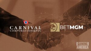 Carnival Corporation y BetMGM se asocian para ofrecer juegos en cruceros