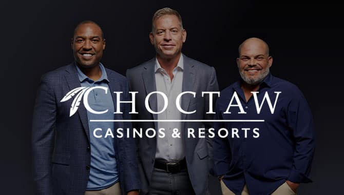 Choctaw Casinos & Resorts firma un acuerdo de patrocinio multimillonario con atletas profesionales