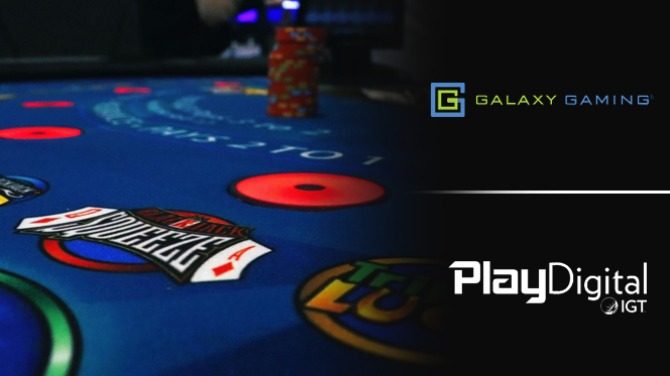 Galaxy Gaming e IGT PlayDigital acuerdan un acuerdo de licencia de juegos de mesa por cinco años