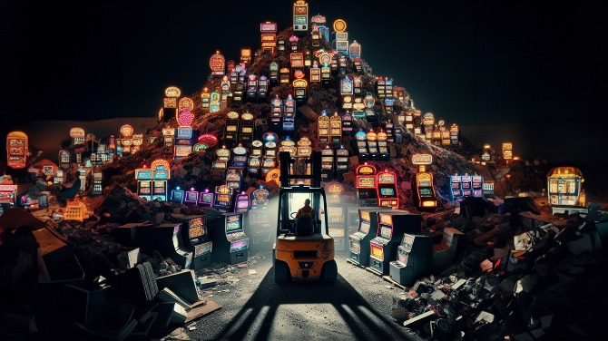 Colombia: Coljuegos destruye 445 millones de dólares en equipos de juego ilegales