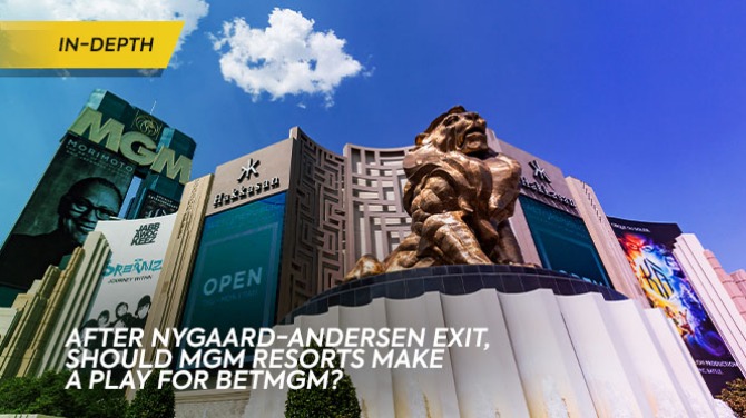 Tras la salida de Nygaard-Andersen, ¿debería MGM Resorts jugar para BetMGM?