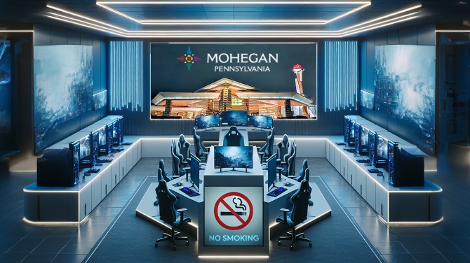 Mohegan Pennsylvania y Aristocrat se asocian para abrir un espacio de juego libre de humo
