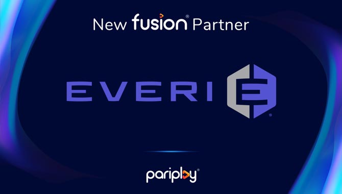 Pariplay se asocia con Everi para añadir contenido de juegos a la plataforma Fusion