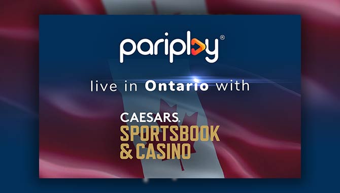 Pariplay se asocia con Caesars para ampliar su alcance en Ontario