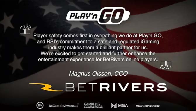 Rush Street Interactive se asocia con Play’n Go