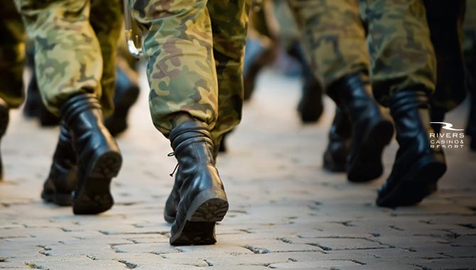 Rivers Casino & Resort Schenectady organizará un programa de un mes para honrar a los militares