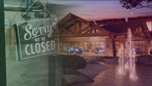 El Eagle Mountain Casino, California, se vio obligado a cerrar debido a la tormenta