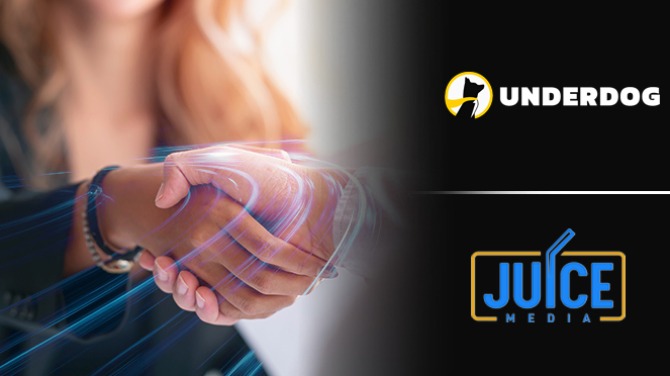 Underdog se asocia con Juice Media para ampliar el alcance de la marca