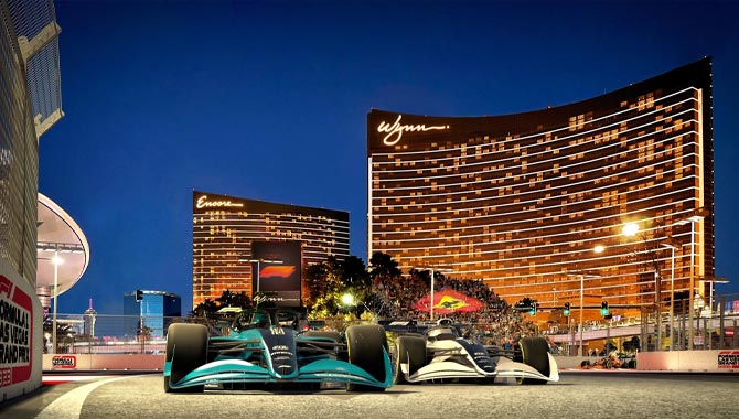 Wynn Las Vegas anuncia su asociación con la Fórmula 1