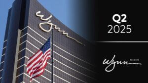 Wynn registra ingresos de 1.700 millones de dólares en el segundo trimestre de 2025, y los ingresos netos caen un 40,8% interanual