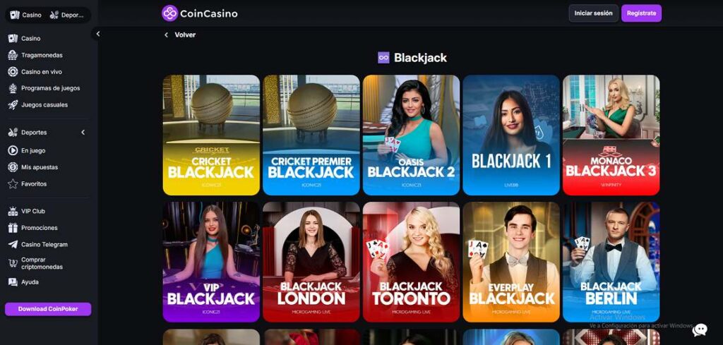 Juegos más populares de los casinos en línea europeos - Blackjack