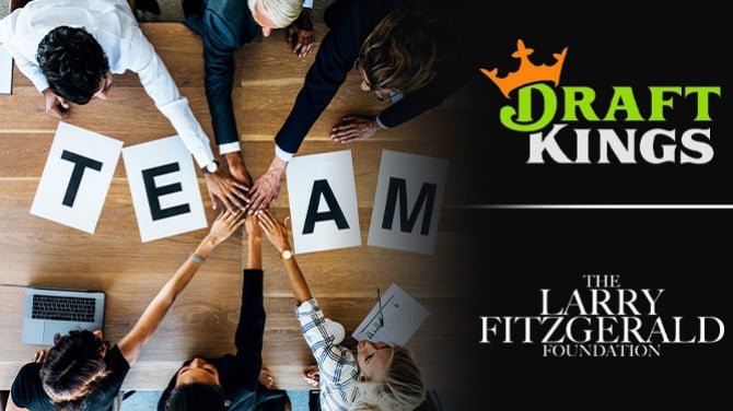DraftKings renueva su asociación con la Fundación Larry Fitzgerald para la campaña anual Pink ‘Em
