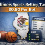 Las apuestas deportivas en Illinois caen un 15 % tras la entrada en vigor de un nuevo impuesto