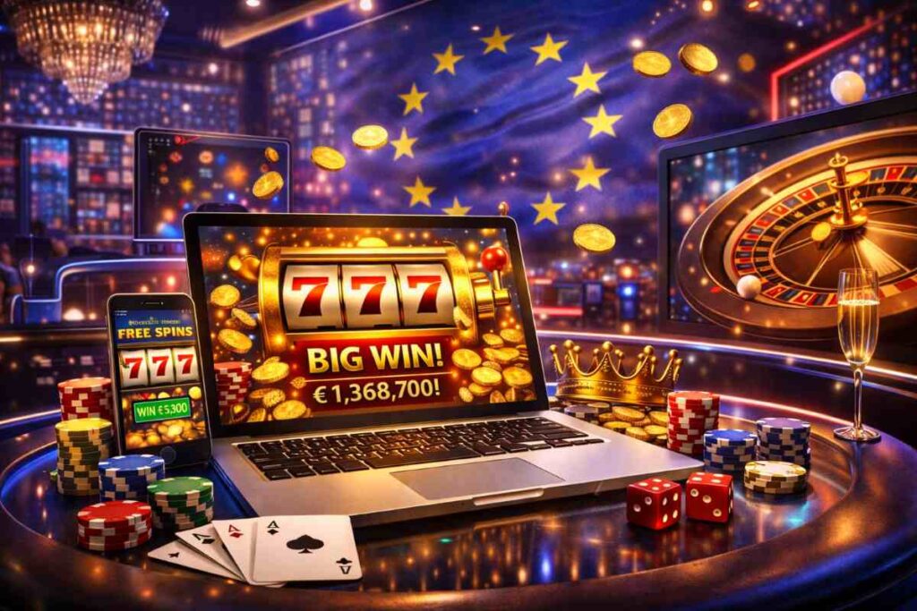 Los casinos online de Europa integran miles de juegos gratuitos
