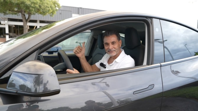 Un residente de Florida usa los puntos de fidelidad de Hard Rock Bet para el nuevo Tesla