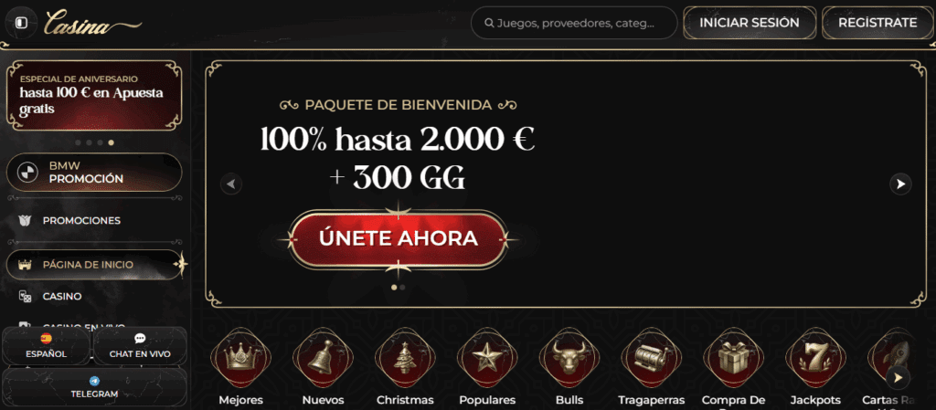 Casina es el mejor casino online nuevo