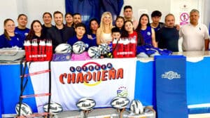 Lotería del Chaco apoya al equipo femenino del Águilas Rugby Club con nuevos equipos deportivos