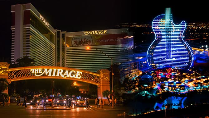 Hard Rock close The Mirage and renovate it, 2023 or 2024