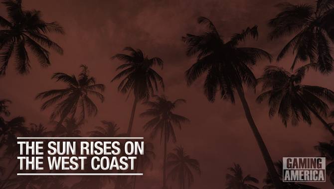 The sun rises on the West Coast