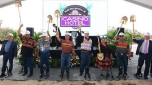 Seminole Brighton Bay Hotel and Casino celebrates construction milestone with ceremony
