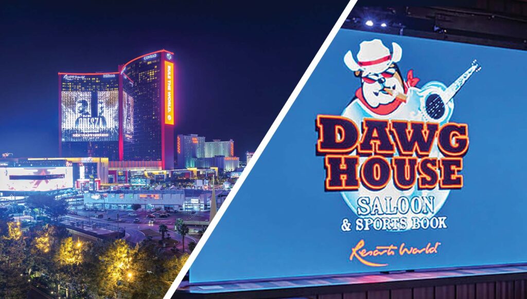 From the top: Resorts World and Fontainebleau