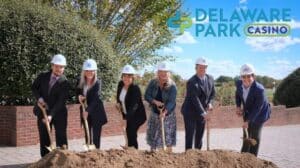 Delaware Park Casino breaks ground on $5m slot patio, announces 24/7 table games