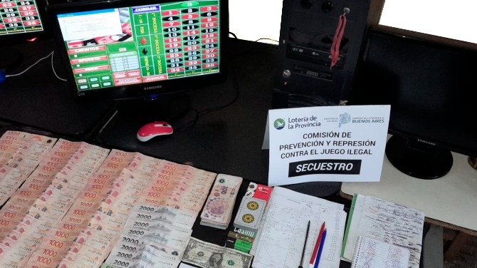 Authorities launch raids to combat illegal gambling in Buenos Aires Province