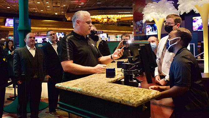 Caesars Sportsbook takes first in-person sports bets in Louisiana