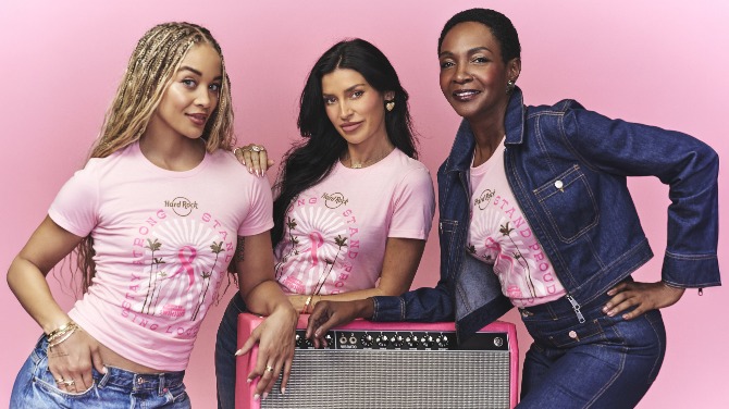 Hard Rock launches campaign with Sports Illustrated Swimsuit for Breast Cancer Awareness Month