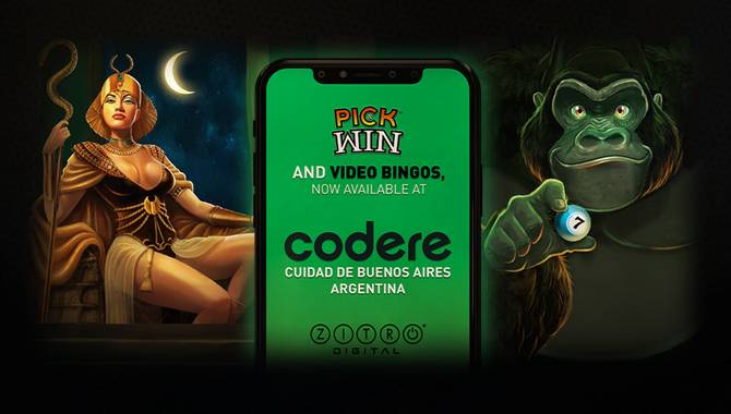 Codere adds Zitro’s online gaming library in Buenos Aires
