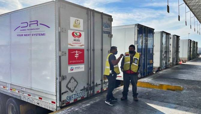 DR Gaming Technology assists in delivering medical relief beds for Mexico