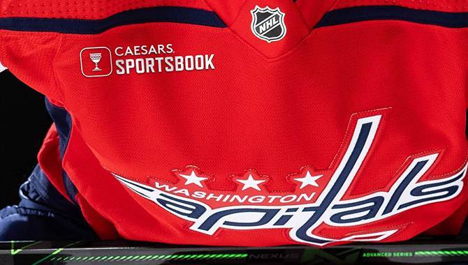 Washington Capitals and Caesars Entertainment pen jersey deal