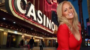 Goddess of Slots makes appearance at Peppermill for Rakin’ Bacon event
