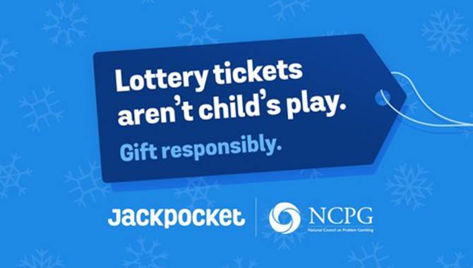 Holiday reminder: Lottery tickets not suitable gifts for kids